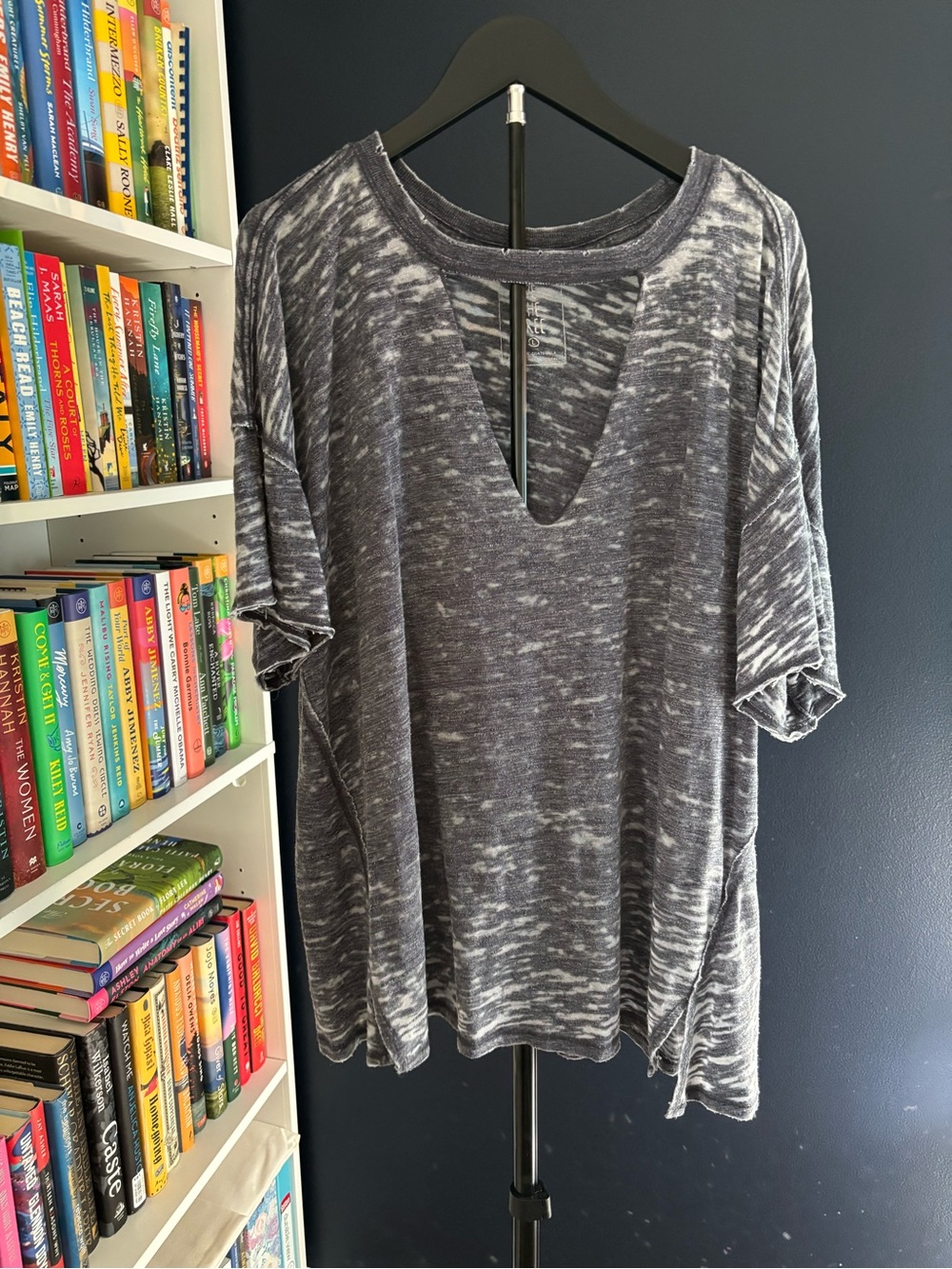 FREE PEOPLE We The Free Jordan Tee in Carbon